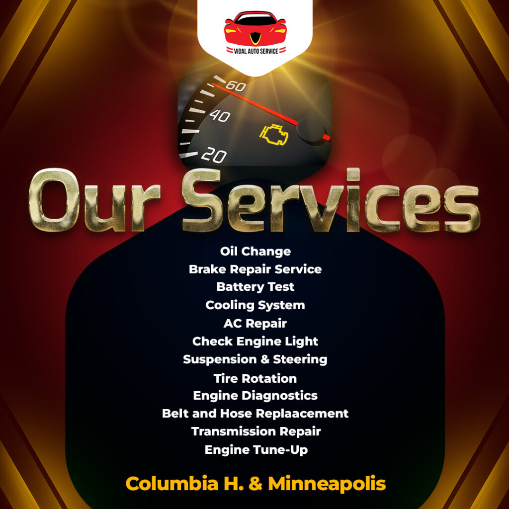 Check Engine Light Diagnostic Service in Columbia Heights