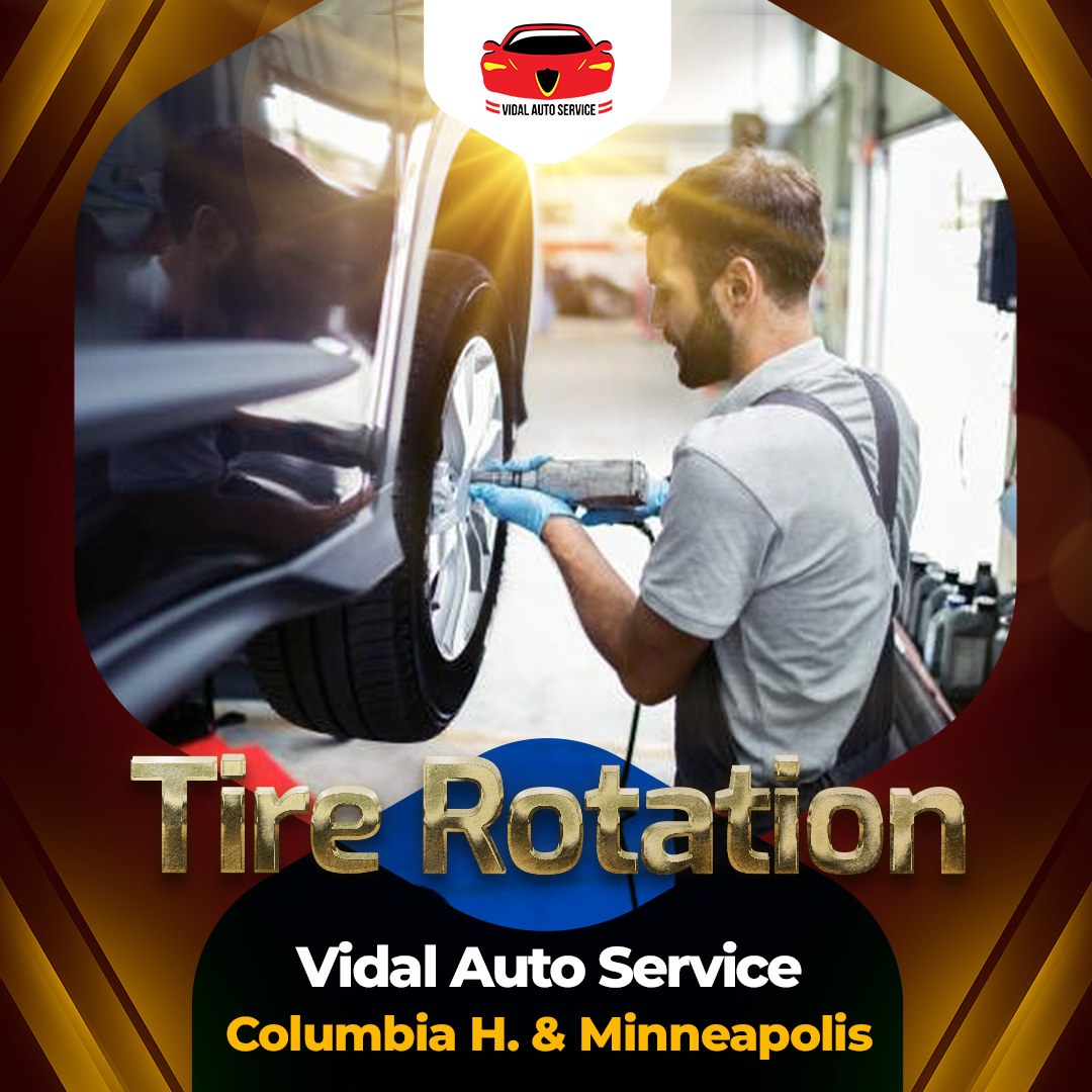 Tire Rotation Service in Columbia Heights and Minneapolis